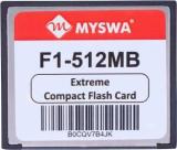 Myswa F1 CF512MB CNC Machine, Railways Locomotives, Airplane, Camera, Desktop etc 512 GB Compact Flash Class 4 20 MB/s Memory Card