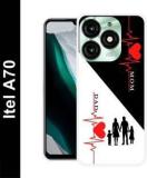 Napi Back Cover For Itel A70 (Silicon, Pack Of: 1)