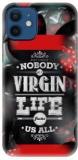 Ndcom Back Cover For Apple IPhone 12 Virgin Life Printed (Hard Case, Pack Of: 1)