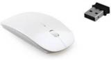 Newvez 2.4Ghz Ultra Slim White Wireless Optical Mouse (USB)