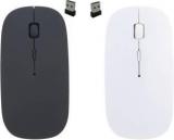 Newvez Set Of 2.4Ghz Ultra Slim Wireless Optical Mouse (USB)