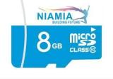 Niamia SPEED FLASH 8 GB MicroSDHC Class 10 30 MB/s Memory Card