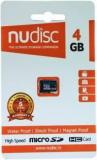 Nudisc 4 GB MicroSDHC Class 6 MB/s Memory Card