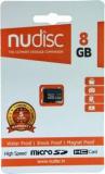 Nudisc 8 GB MicroSDHC Class 6 10 MB/s Memory Card