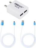 Orbatt Combo 2.1 WHT CHR 2 USB3 Blue Mobile Charger (Cable Included)