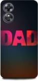 Orbiqe Back Cover For OPPO A78 5G DAD LOVE, MY DAD IS MY HERO, FAMILY LOVE (Hard Case, Pack Of: 1)