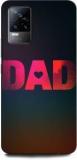 Orbiqe Back Cover For VIVO V21E 4G DAD LOVE, MY DAD IS MY HERO, FAMILY LOVE (Hard Case, Pack Of: 1)