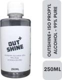 Outshine+ OSIPA250 CH3 IPA ISO PROPYL ALCOHOL 99.9% PURE [2 CH OH] 250ML For Computers, Laptops, Mobiles