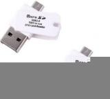 Oxza SET OF 2 MICRO SD USB 2.0 TWO IN ONE OTG USB Adaptor Card Reader