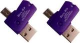 Oxza SET OF 2 USB 2.0 TWO IN ONE Micr Card Reader