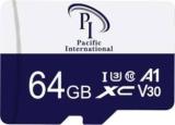 Pacific International UHS Class 3 64 GB MicroSD Card UHS Class 3 85 MB/s Memory Card