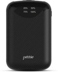 Pebble Smallest 10 PPC100BUC(N) 10000 mAh Power Bank (000 mAh Powerbank with 2.1 A output and digital display, N, Lithium ion)