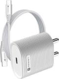 Portronics 33 W GaN 3 A Wall Charger for Mobile with Detachable Cable (Cable Included)