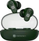 Portronics Harmonics Twins S16 In Ear Earbuds With Mic, 24H Playtime, GameMode, Clear Calls Bluetooth (In The Ear)