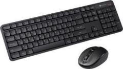 Portronics Key8 Combo Wireless Keyboard & Mouse Set with Large Keys & Multimedia Hotkeys, Wireless Laptop Keyboard