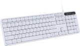 Portronics Ki Pad 3 USB Wired Keyboard, Noise Free Typing, Large Keys, Function Hotkeys Wired USB Laptop Keyboard