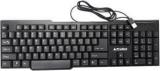 Prodot Majestic Basket Sleek & Compact Keyboard With Rupee Symbol Wired USB Multi Device Keyboard