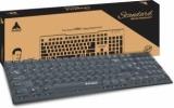 Prodot QWERTY Keyboard With Low Profile Keys For Windows, Mac, PC, Laptop Wired USB Multi Device Keyboard (KB Alive)