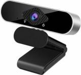 Proelite WC01 2MP Full HD 1080p Webcam For PC Laptop Desktop, USB Webcam With Microphone For Video Conferencing Video Calls, USB Full HD Webcam Compatible With Skype, FaceTime, Hangouts, Plug And Play Webcam