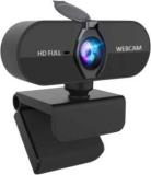 Psynic Full 1080P HD Webcam With Built In Microphone, Wide Angle Lens & Privacy Cover Webcam