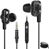 Ptron Boom Pro Dual Driver Wired Headset (Wired In The Ear)