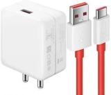 Punnkk 80 W SuperVOOC 6 A Wall Charger For Mobile With Detachable Cable (Cable Included)