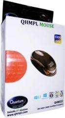 Qhmpl QHM222 Wired Optical Mouse (USB, Transparent bottom)