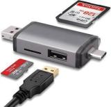 Rainfire Multi OTG Card Reader | Micro USB 2.0/3.0 Type C to SD/TF Adapter Card Reader