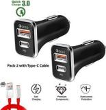 Rasemago 6 Amp Qualcomm 3.0 Turbo Car Charger (With USB Cable)