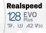 Realspeed CLASS 10 A1 128 GB MicroSDXC Class 10 130 MB/s Memory Card