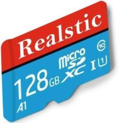 Realstic Memory Cards 128 GB MicroSDXC UHS Class 3 150 MB/s Memory Card