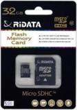 Ridata Class 10 32 GB MicroSDHC Class 10 87 MB/s Memory Card