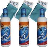 Rinsol Lenspray Perfume Pack Of 3 X 200ml With Free 3 Micro Fibre Cleaning Cloths For Computers, Laptops