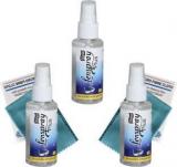 Rinsol Lenspray Plus Cleaner Pack Of 3 X 50ml With Free 2 Micro Fibre Cleaning Cloths For Computers, Laptops