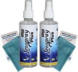 Rinsol Lenspray Plus Pack Of 2 X 200ml With Free 2 Micro Fibre Cleaning Cloths For Computers, Laptops