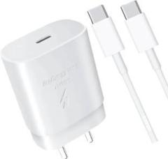 Roarx 25 W Adaptive Charging 3 A Wall Charger for Mobile with Detachable Cable (Cable Included)