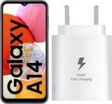 Roarx 25 W PD 3 A Wall Charger For Mobile (Superfast Charger For Samsung Galaxy A14 5G Fast Charger Adapter)