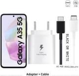 Roarx 25 W PD 3 A Wall Charger for Mobile with Detachable Cable (Fast Charger for Samsung Galaxy A35 5g Charger Adapter, Cable Included)