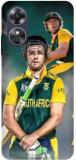 Rockyard Back Cover For OPPO A17, CPH2477, AB, DE, VILLIERS, SOUTH, AFRICA, PLAYER, RCB (Flexible, Silicon, Pack Of: 1)