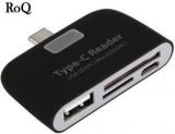 ROQ 5 In 1 USB Type C SD / TF SDHC OTG Card Reader