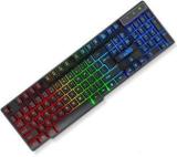 Rpm Euro Games Gaming Keyboard With Semi Mechanical Keys | RGB Backlit | Wired Wired USB Gaming Keyboard