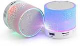 Ruhi Traders New LED Bluetooth Speaker Portable Bluetooth Mobile/Tablet Speaker