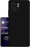 Runicha Back Cover For Moto Edge 40 (Matte Finish, Silicon, Pack Of: 1)