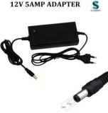 Samest 12 Volt 5 Amp AR10 Power Adapter AC INPUT of 100 240V and gives 12V 5A DC output 60 W Adapter (Power Cord Included)