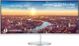 Samsung 100 Hz Refresh Rate LC34J791WTWXXL 34 Inch Curved WQHD Thunderbolt 3 Port, PBP, PIP, 21:9 Ultrawide Gaming Monitor (AMD Free Sync, Response Time: 4 Ms)