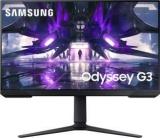 Samsung 144 Hz Refresh Rate LS27AG300NWXXL 27 Inch Full HD VA Panel With HAS, 3 Sided Borderless Display, Eye Saver Mode, Premium Flat Gaming Monitor (AMD Free Sync, Response Time: 1 Ms)