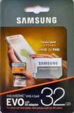 Samsung Evo 32 GB MicroSDHC Class 10 95 MB/s Memory Card