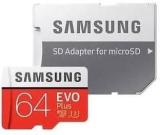 Samsung EVO Plus 64 GB MicroSD Card Class 10 95 MB/s Memory Card