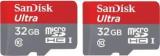 Sandisk 32 gb memory card combo 32 GB MicroSD Card Class 10 85 MB/s Memory Card