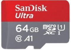 Sandisk A1 64 GB Ultra SDHC Class 10 100 MB/s Memory Card